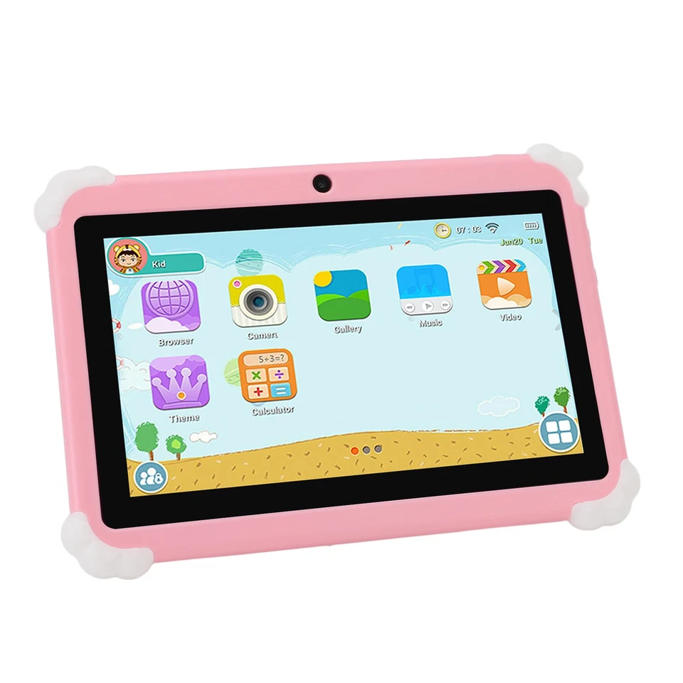 Roseate 7in Tablet With Protective Case Stand 1GB 16GB 1024x600 HD Touch Scr HOT - Bild 3 von 4