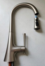 Moen 9126SRS Kurv 1.5 GPM Single Hole Pull Down Kitchen Faucet