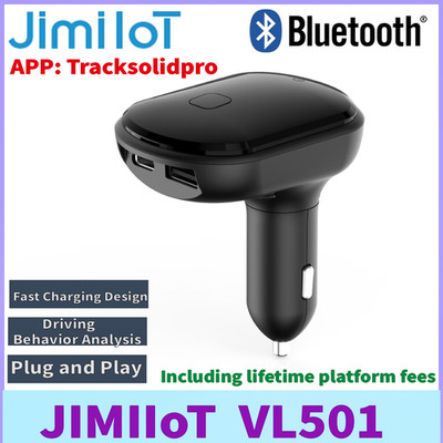 JIMIIoT VL501 Plug-And-Play Tracker GNSS LTE Bluetooth Fahrverhaltenanalyse