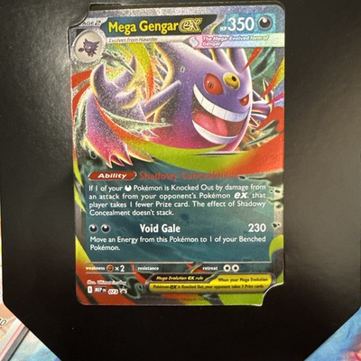 #ad Pokémon TCG Mega Gengar EX 073 Black Star Promo $16.00