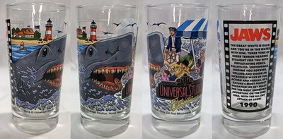 Universal Studios Florida JAWS the Ride 5.5'' Tall Drinking GLASS