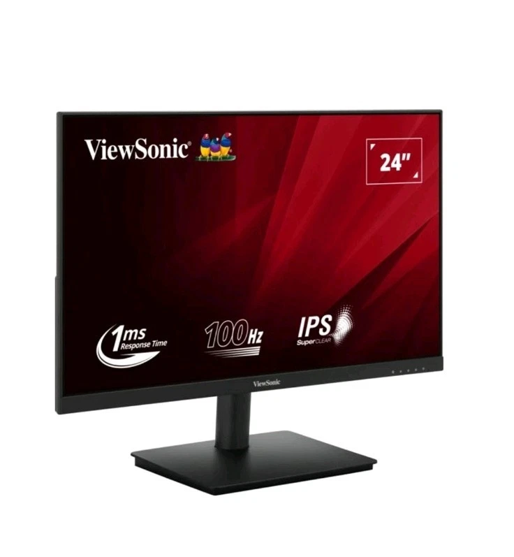 ViewSonic VA2432-H 24-inch Full HD IPS Monitor with Frameless Design, VGA, - Image 3 of 4