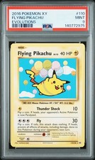 2016 POKEMON XY EVOLUTIONS #110 FLYING PIKACHU PSA 9