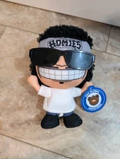 Homies Style Plush Doll – 2024 – Bandana & Shades – NEW A&A Global Industries