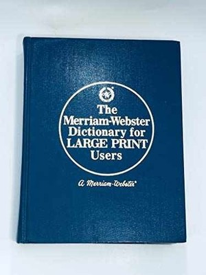 The Merriam-Webster - Hardcover, by inc-merriam-webster - Acceptable c