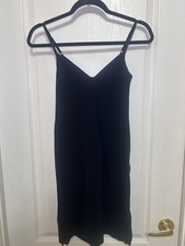 Women  s Commando Black Vneck Dress Slip Size Xs/S
