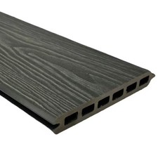 Grey Woodgrain Fence Slat