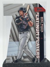 Mike Piazza 2021 Topps #PDC-18 Platinum Players Die Cut New York Mets