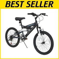 Youth 20" Mountain Bike - Grip Shift & Suspension
