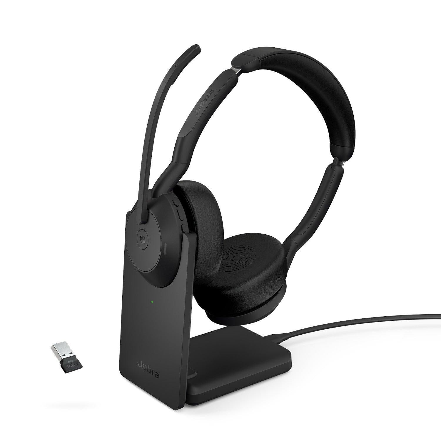 Jabra Evolve2 55 Link 380 USB-A MS Stereo Headset and Stand - Image 23