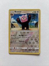 Bewear Rev Reverse Holo SM Burning Shadows Pokemon NM 111/147 Sun & Moon