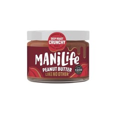 Manilife Deep Roast Crunchy Peanut Butter Jar 275g - 2 Pack