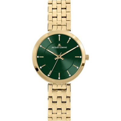Jacques Lemans - 1-2211G - Armbanduhr - Damen - Quarz - Milano