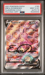 Espeon V (Alternate Full Art) 180/203 Evolving Skies