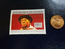 Ali Farka Touré Malian singer Republique De Guinee 2010 Stamp
