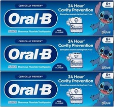 3 PACK Oral-B Pro Junior Toothpaste 6-12 Years 3 x 75ml 44.22 per litre