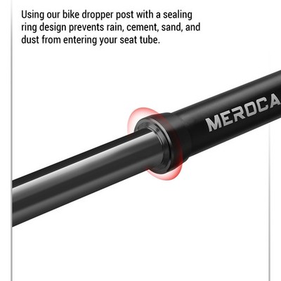 Hydraulic Dropper Post Adjustable Angle Dropper Manual Control Aluminu 5K9D