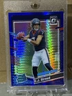 2023 Panini Donruss Optic - Rated Rookie C.J. Stroud #244 Blue Hyper Prizm (RC)