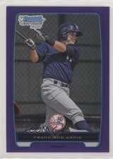 2012 Bowman Chrome Prospects Retail Purple Refractor 41/199 Francisco Arcia 0c6