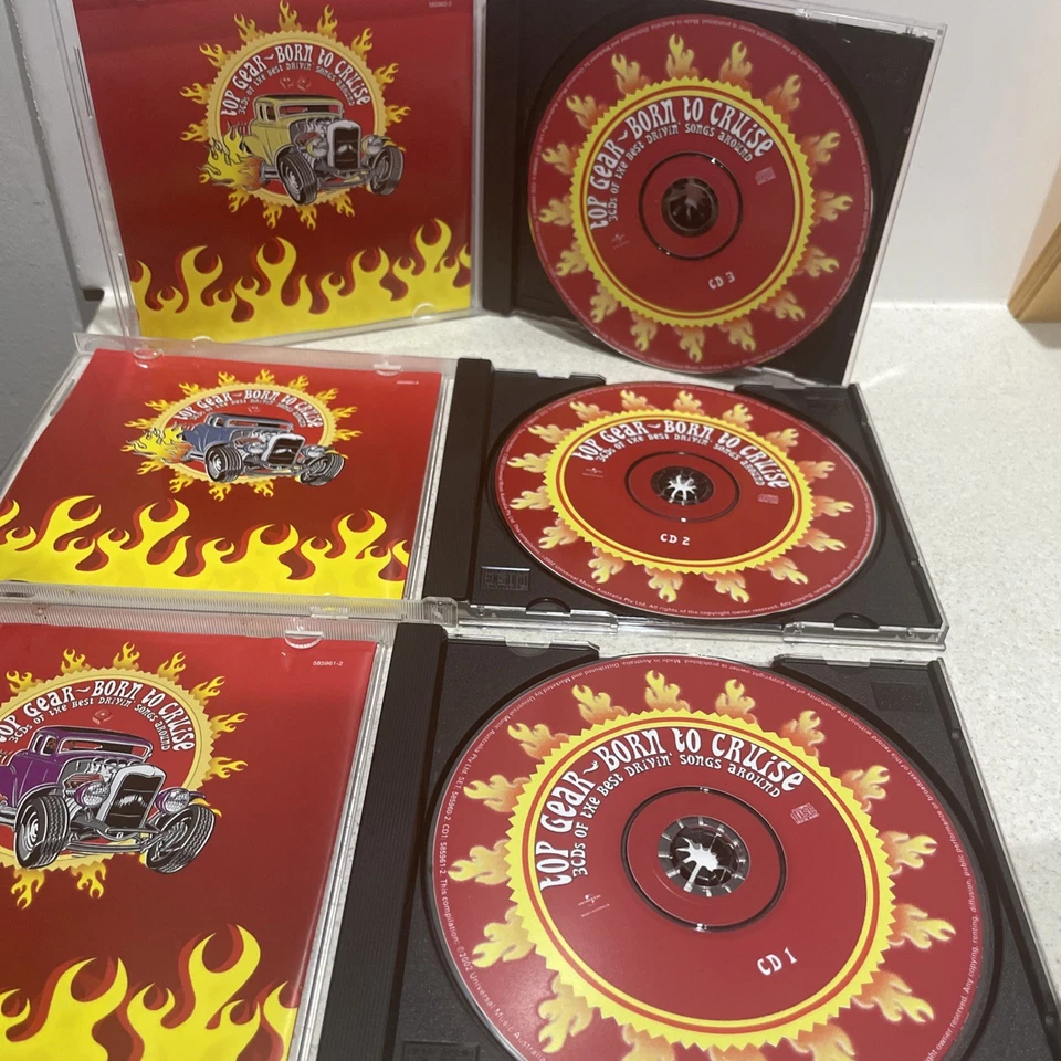 Top Gear - Born To Cruise Cd - Rare 3 Cd Box Set - 47 Tracks - Image 3 of 4