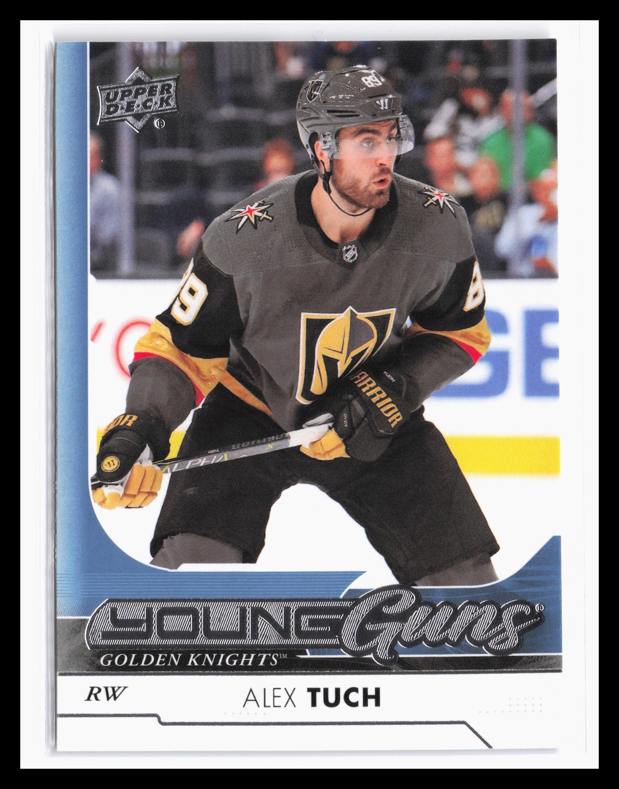 2017-18 Upper Deck Young Guns #249 Alex Tuch Vegas Golden Knights Rookie RC JA