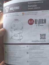Kamado Grill Keramikgrill Holzkohlegrill Smoker Kugelgrill Grill-Ei …