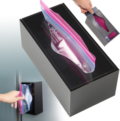 #ad #ad Acrylic Food Bag Storage Organizer Magnetic Fridge Attachment Compatible with... $30.25