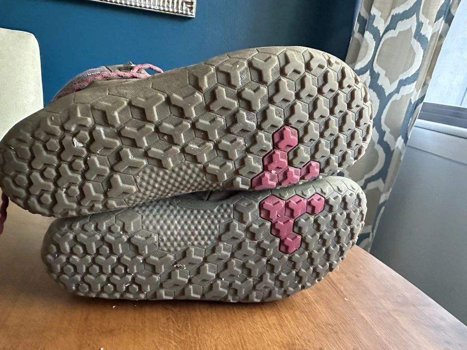 Bota de Senderismo Vivobarefoot Mujer Tracker FG Talla 40 Cuero Marrón Minimalista Nueva Foto 3 de 4