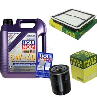 Mann Inspektionspaket 5L Liqui Moly 5W-40 FüR Subaru Forester 2.0I AWD 2.0 XT XV