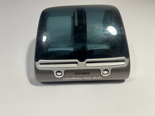 Máquina de etiquetas Dymo Twin Turbo modelo 93085 con cable de alimentación probada funciona