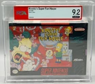 Krusty's Super Fun House Super Nintendo SNES Sealed PSA 9.2 A+ Graded NOT WATA