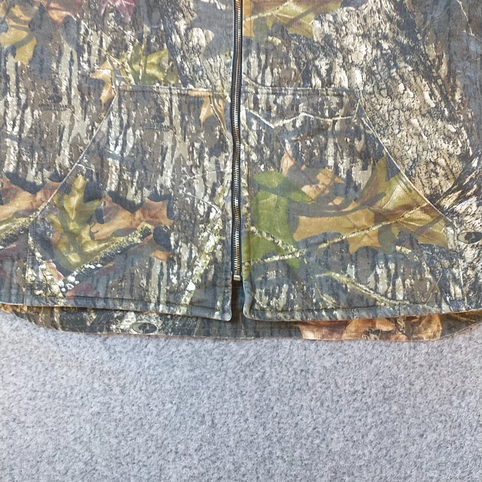 Guide Gear Canvas Vest Mens Large Camo Mossy Oak Breakup Hunting Outdoors Camp - Image 4 of 4
