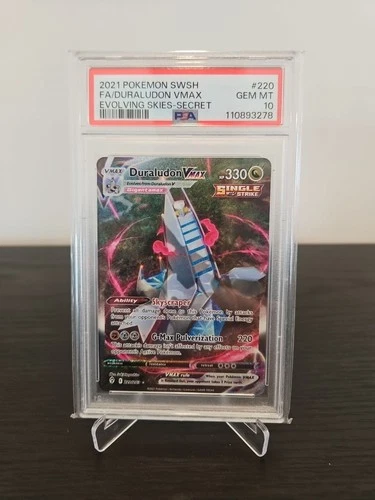 Duraludon VMAX (Alternate Art Secret) 220/203 SWSH07: Evolving Skies Holo