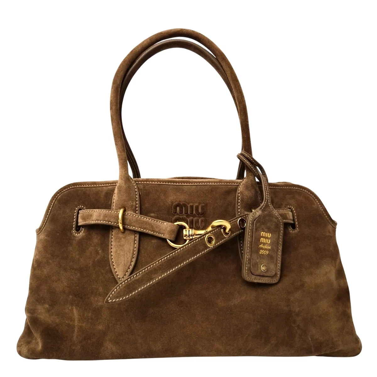 Miu Miu Suede Shoulder Bags for Women for sale | eBay