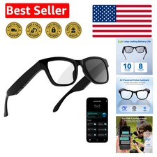 AI Smart Glasses with ChatGPT: Bluetooth, UV Protection & Real-Time Translation