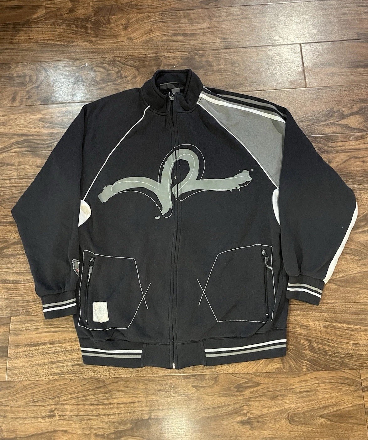 Vintage Rocawear Handcrafted Loose Track Jacket Size Large
