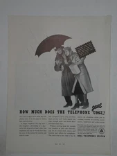 Magazine Ad* - 1937 - AT&T / Bell System - (#2)
