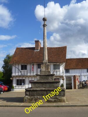Foto 12x8 Marktplatz, Lavenham Lavenham ist unter verschiedenen Namen bekannt, um 2014