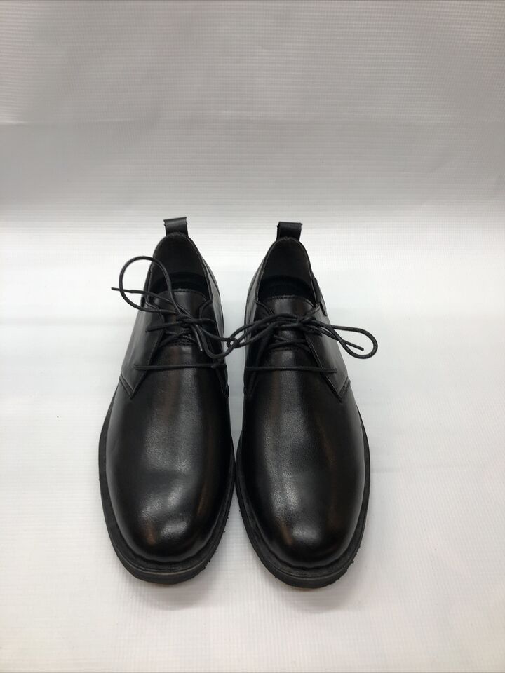 Propét Men's Size 11 Shoes MCX022L Rubber Sole Black Uppear Leather ...
