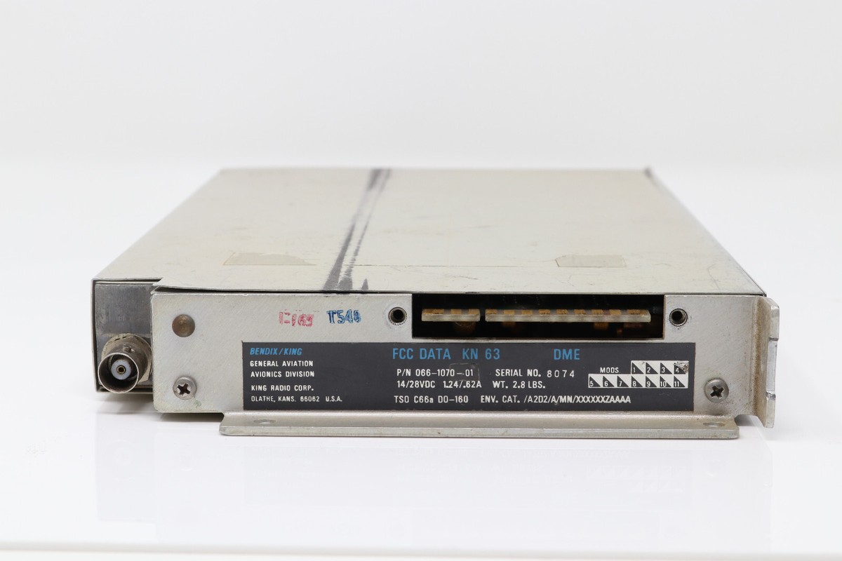 その他 ND Bendix King KN-63 DME Transceiver P/N 066-1070-01 14/28 VDC