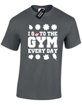 I GO GYM HERREN-T-SHIRT LUSTIGES ROCKET GESCHENK