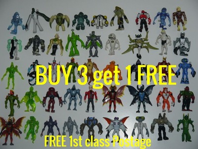 Ben 10 Creation Chamber Figures Toy BUY 3 get 1 FREE + FREE 1st class postage