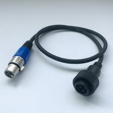 1pcs Reverse Waterproof DMX Cables for Outdoor Led Par Light Led Wash Light