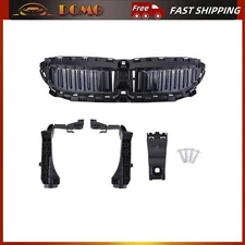 For 2019-22 BMW G20 G21 330i W/Motor Front Upper Radiator Grille Active Shutter