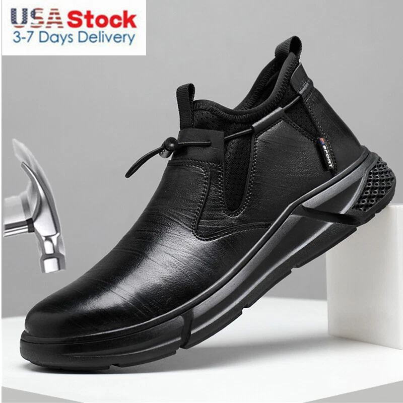 Men's steel toe work shoes safety shoes Botas De Trabajo Para Hombre Waterproof