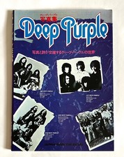DEEP PURPLE JAPAN PHOTO BOOK 1982 Ritchie Blackmore Ian Gillan Tommy Bolin D03