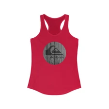 Quiksilver Outlaw Surf Round Wood Logo Tank Womens