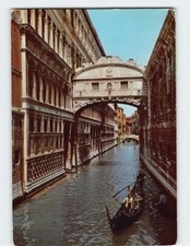 Postcard The Bridge of Sighs Venice Italy