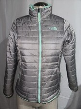 The North Face Reversible Miss bud Plush Jacket Girl Size L 14/16 