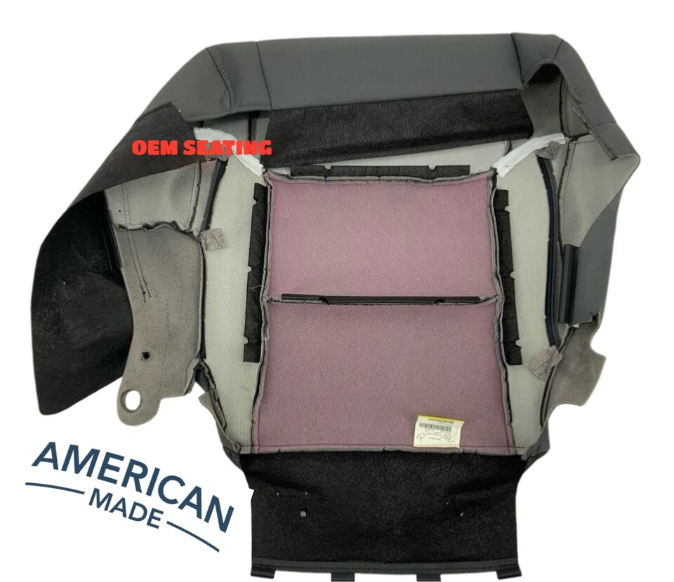 Cubierta de asiento de conductor gris para Toyota Tundra Crew Max Power 2014 2015 2016 Foto 3 de 4